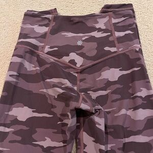 Camo Print High-Waisted Leggings